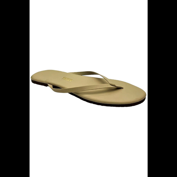 Tkees Lily Liners Women's Flip Flop Beige - Medium - Picture 1 of 3